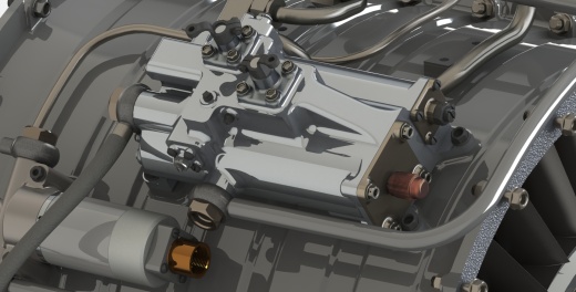 蝰蛇8喷气发动机BFCU(气压流量控制装置)缩略图